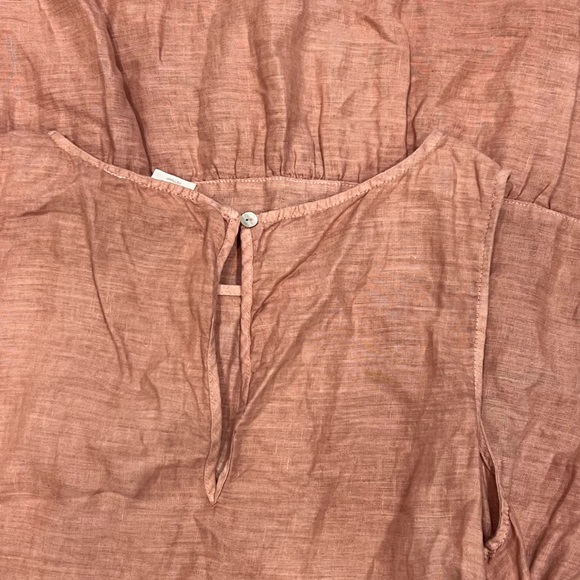 C&C California 100% Linen Sun Dress - Picture 4 of 7